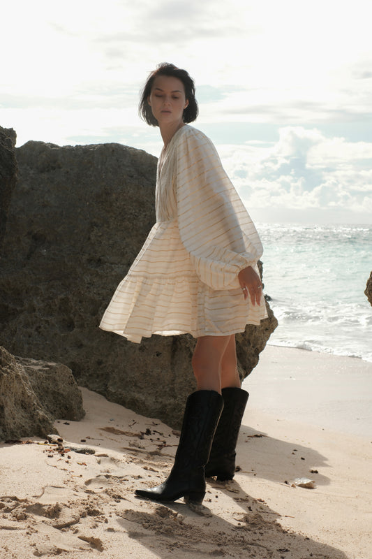 Šaty Goldie krátké