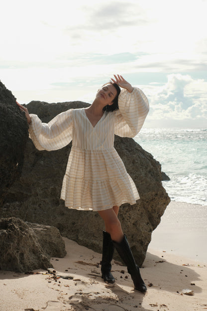 Šaty Goldie krátké