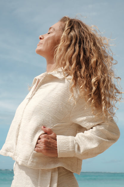 Žakárová bundička