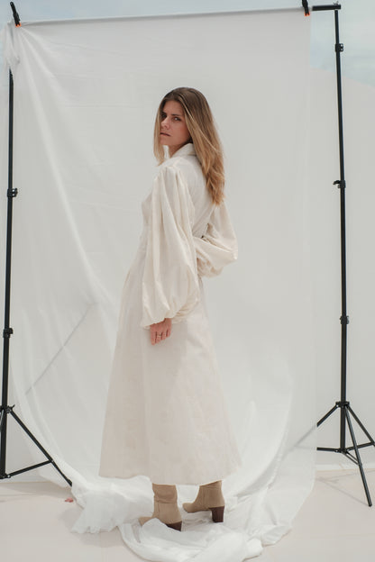 Žakárové šaty do áčka