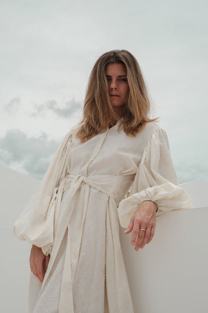 Žakárové šaty do áčka