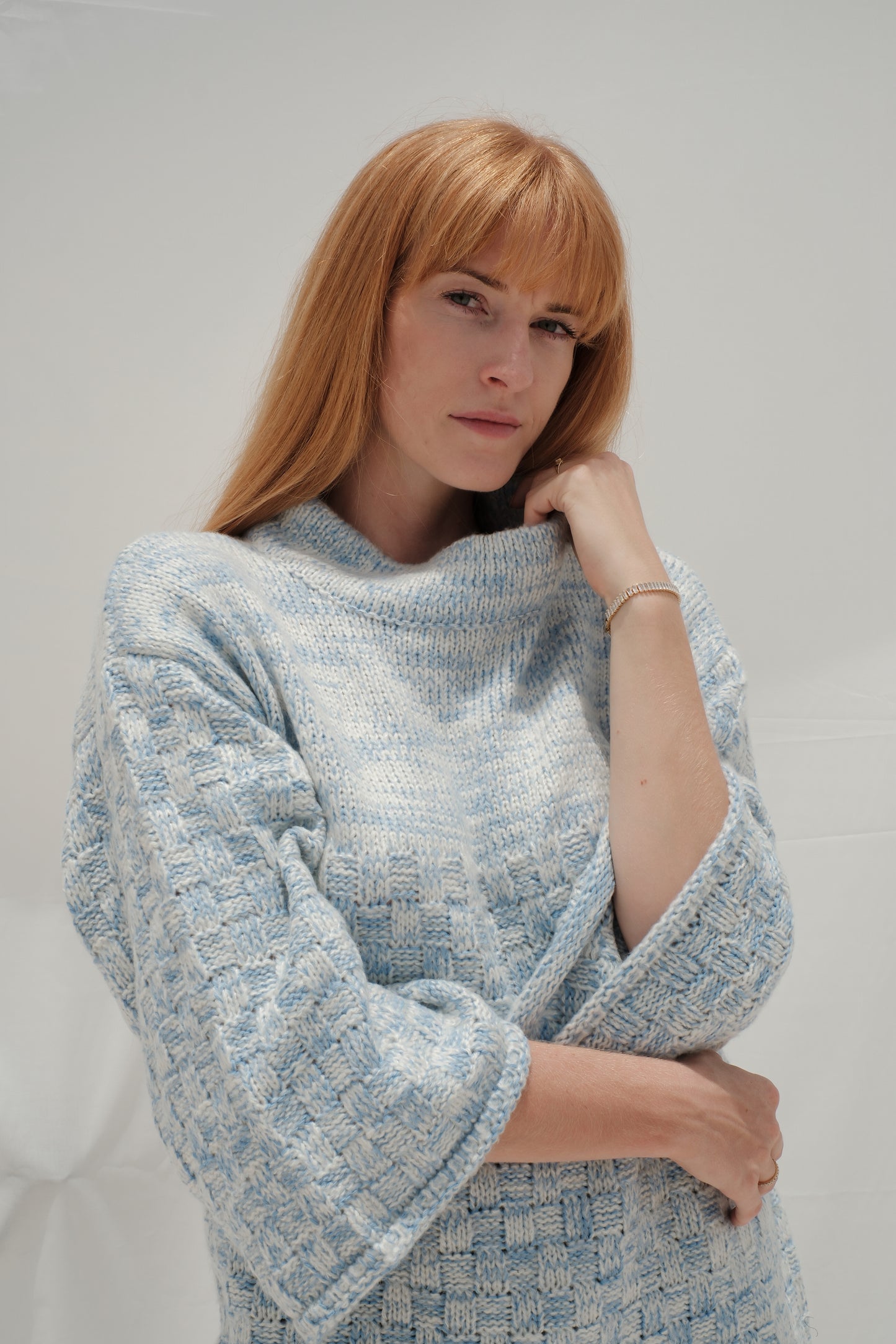 Svetr z přírodní příze